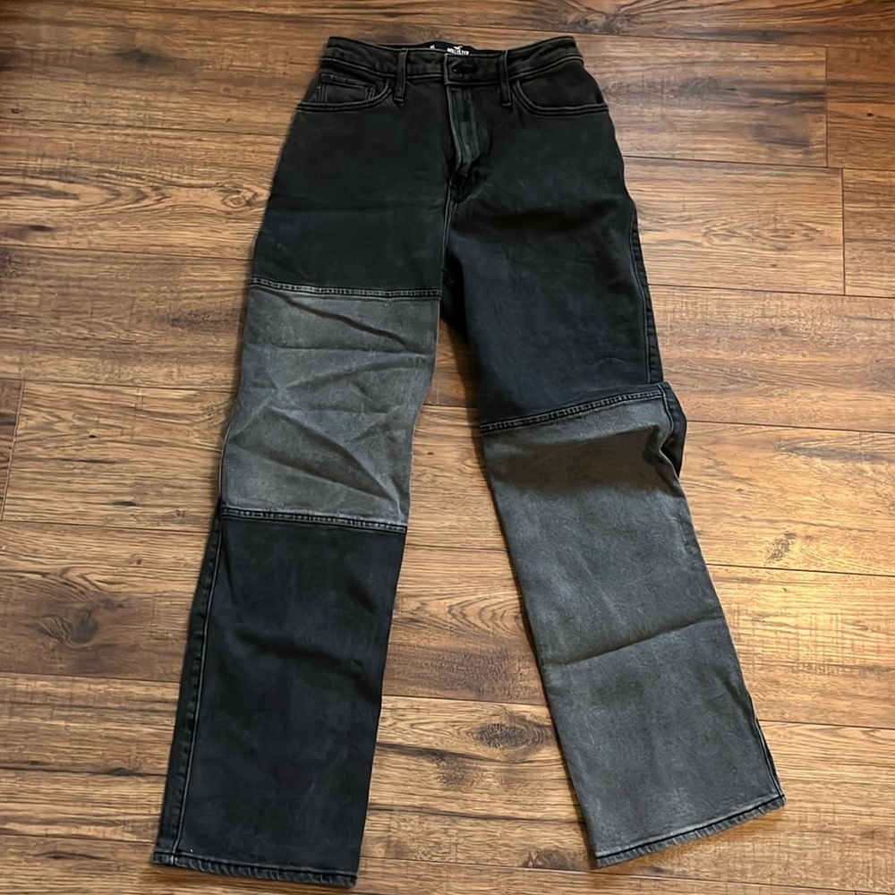 color block jeans